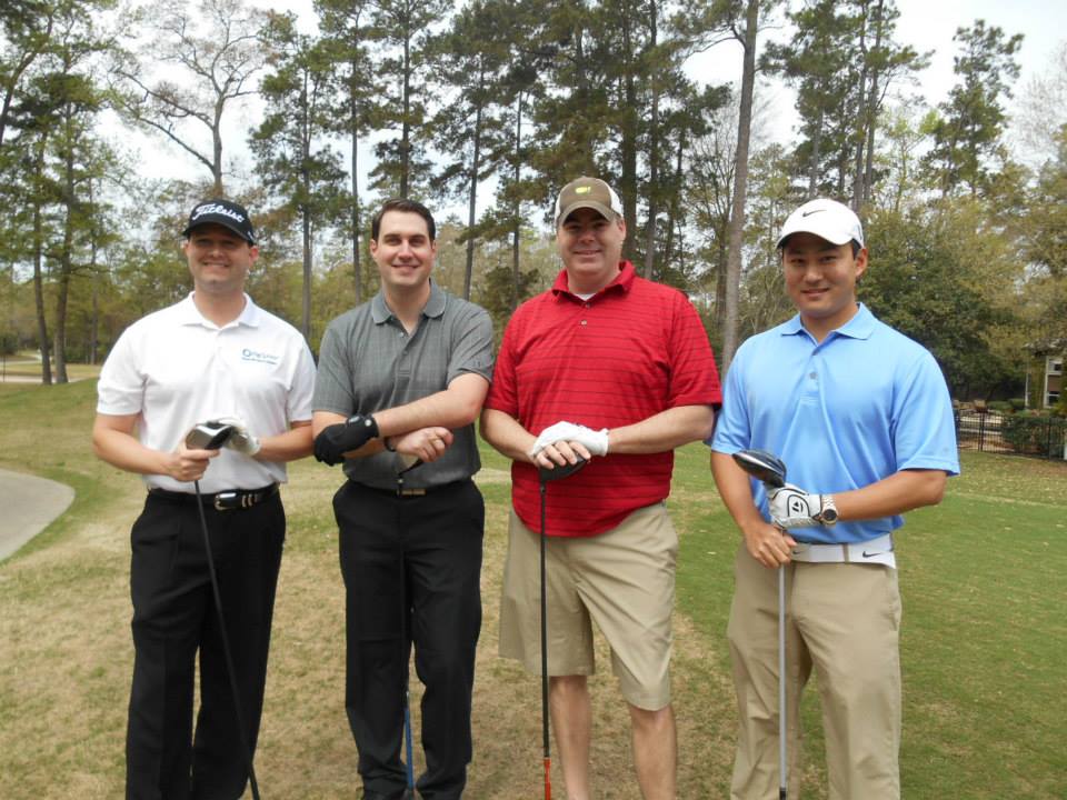 Matt Umholtz of PaySphere, Blake Absher of BBandT, Jud Miller of BBandT and Brian Albert of The Strong Firm P.C.