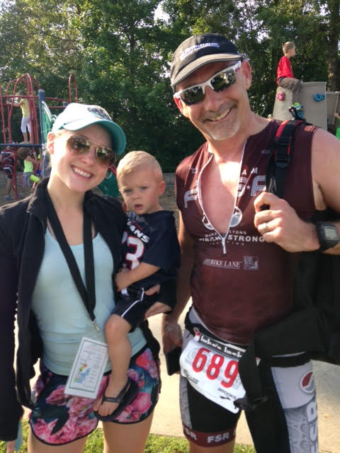 Beth Kovacs and her son, shown left.