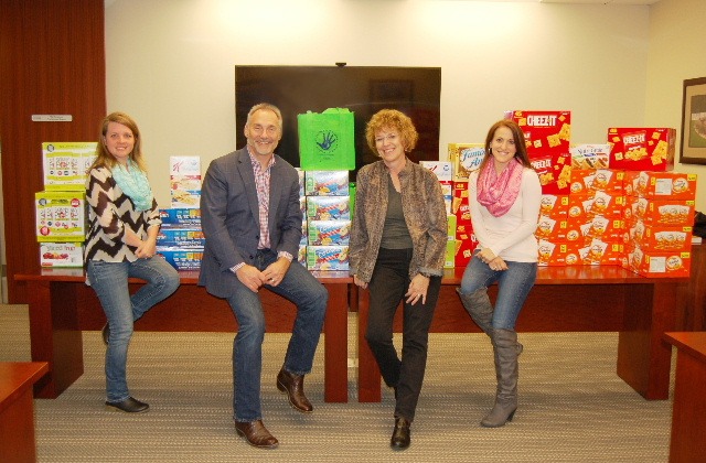 The Strong Firm PC office staff participated in "No Snack November " and collected items to donate to Children's Safe Harbor