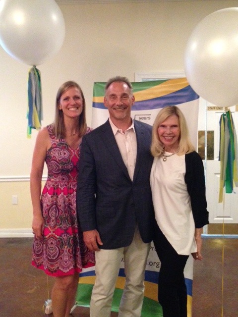 In support of the Education for Tomorrow Alliance's "Trivia Night" in August, The Strong Firm was a sponsor and volunteered for the event. Bret Strong who served as MC as well as a sponsor, is pictured with Monica Bomkamp Enia, president of EfTA (left) and Ann Snyder, Ed.D., EfTA board member (right).