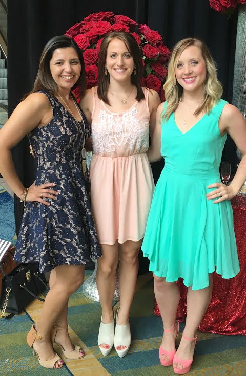 The Strong Firm sponsored and attended the 2016 Giving Goes Glam fashion show and luncheon put on by Junior League of The Woodlands and Interfaith of The Woodlands at The Woodlands Marriott Resort and Conference Center on April 1, 2016. Shown in this picture from left to right are Lisa Prado, Laura Davis and Bethany Kovacs of The Strong Firm PC.