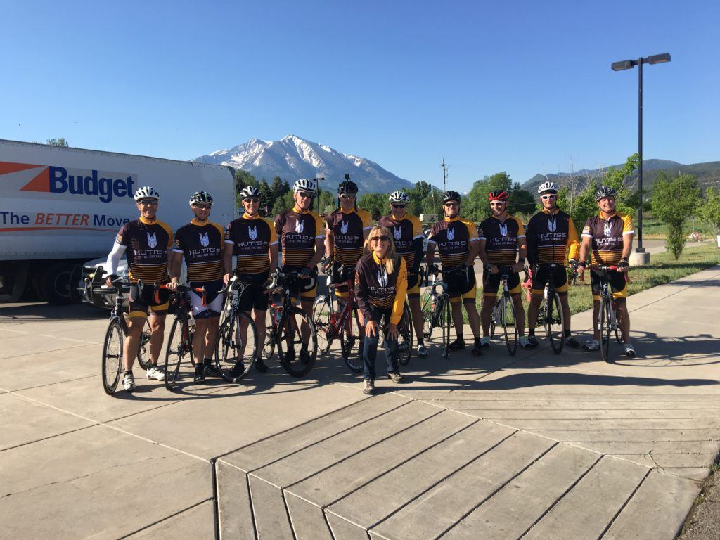 In June, Bret Strong joined 9 other cyclists to ride over 400 miles through Colorado's Rocky Mountains to support the American Cancer Society. Riding with Bret (shown third from right) on the H5 Cycling Team were Joe Schumacher, Rick Maires, Randy Keir, Josh Agnew, Chris Osborne, Dan Stoddard, Chip Brunk, Aaron Finch and Mike Michealis. The team collectively raised $22,491 for the charity!