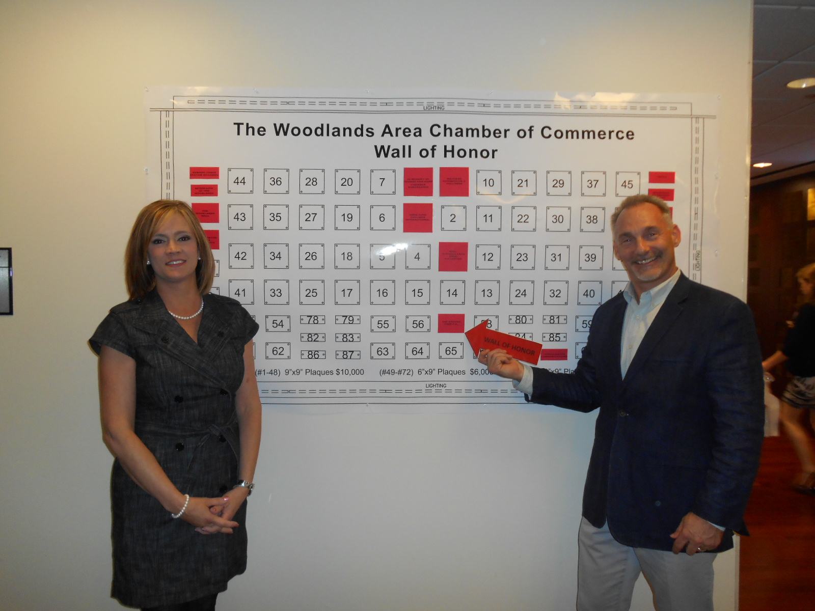 Bret Strong receives his Wall of Honor