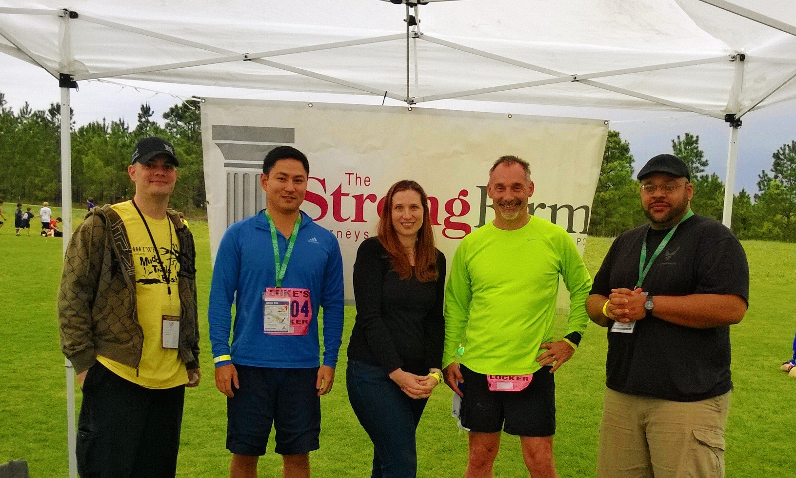 Royce Lanning, Brian Albert, Wendy Lambie, Bret Strong, and Eric Thiergood