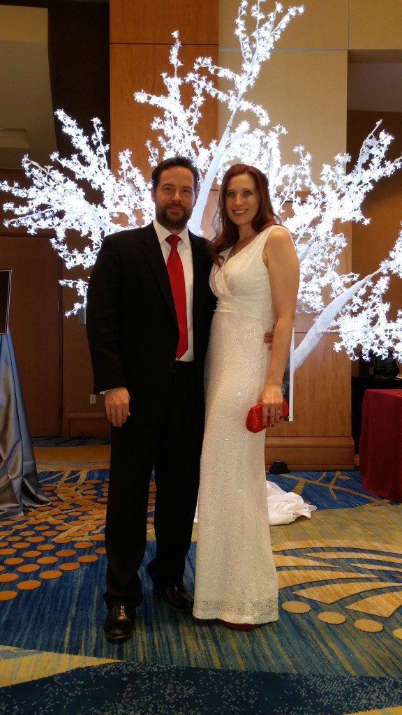 The Strong Firm sponsored and participated in The Woodlands 2015 Celebration of Excellence Gala on October 3, 2015. Shown here are Wendy Lamie and her husband John.